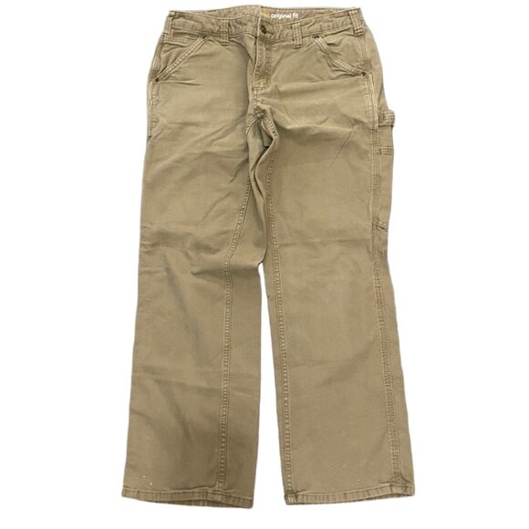 Carhartt Original Fit Pants – Khaki (Size 8 Short) - Picture 1 of 5